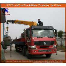 Sinotruk HOWO Telescope Type 10tons Crane Truck for Sale